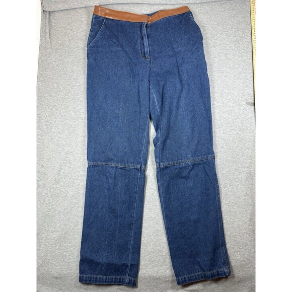 Vintage Forenza Jeans Womens Size 8 Blue Denim 90s Pants - Picture 1 of 7